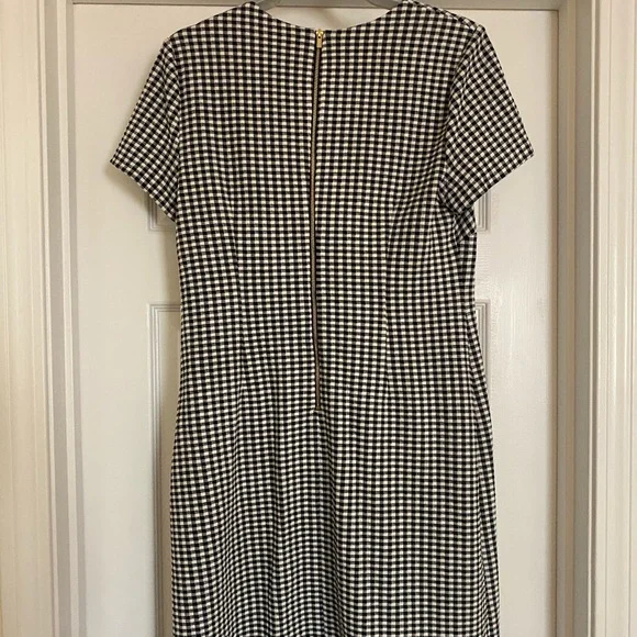 NWT Calvin Klein Buffalo Check Dress - Picture 3 of 3